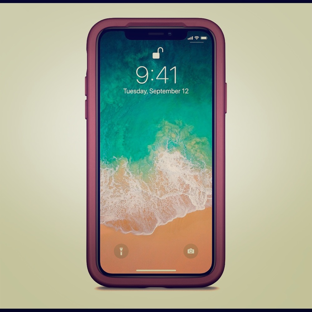 Otter box cases black and pink